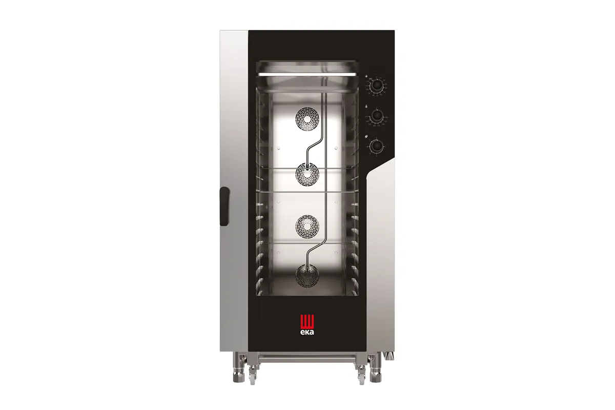 Piec konwekcyjno-parowy Millennial Smart Bakery, 16× 600×400 mm elektryczny, 400V/31000W, 930x1035x1900mm Tecnoeka MKF1664S