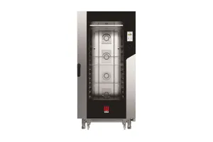 Piec konwekcyjno-parowy Millennial Touch Screen Bakery mycie 16×600×400 elektryczny 400V/31000W 930x1035x1900 Tecnoeka MKF1664TS