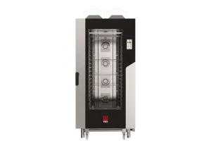 Piec konwekcyjno-parowy Millennial Touch Screen Gastro mycie 20×GN1/gazowy 230V/1450W 30000kW 930x1162x1954 Tecnoeka MKF2011GTS