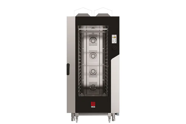 Piec konwekcyjno-parowy Millennial Touch Screen Gastro mycie 20×GN1/gazowy 230V/1450W 30000kW 930x1162x1954 Tecnoeka MKF2011GTS