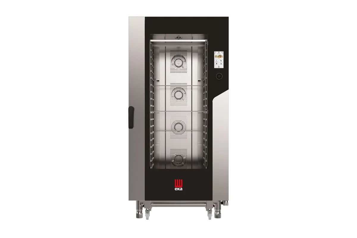 Piec konwekcyjno-parowy Millennial Touch Screen Gastro mycie 20 ×GN1/1 elektryczny 400V/31000W 930x1035x1900 Tecnoeka MKF2011TS