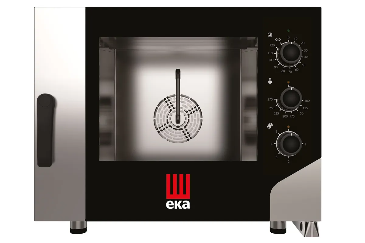 Piec konwekcyjno-parowy Millennial Smart Bakery, 4× 600×400 mm elektryczny, 400V/7800W, 850x1044x700mm Tecnoeka MKF464S