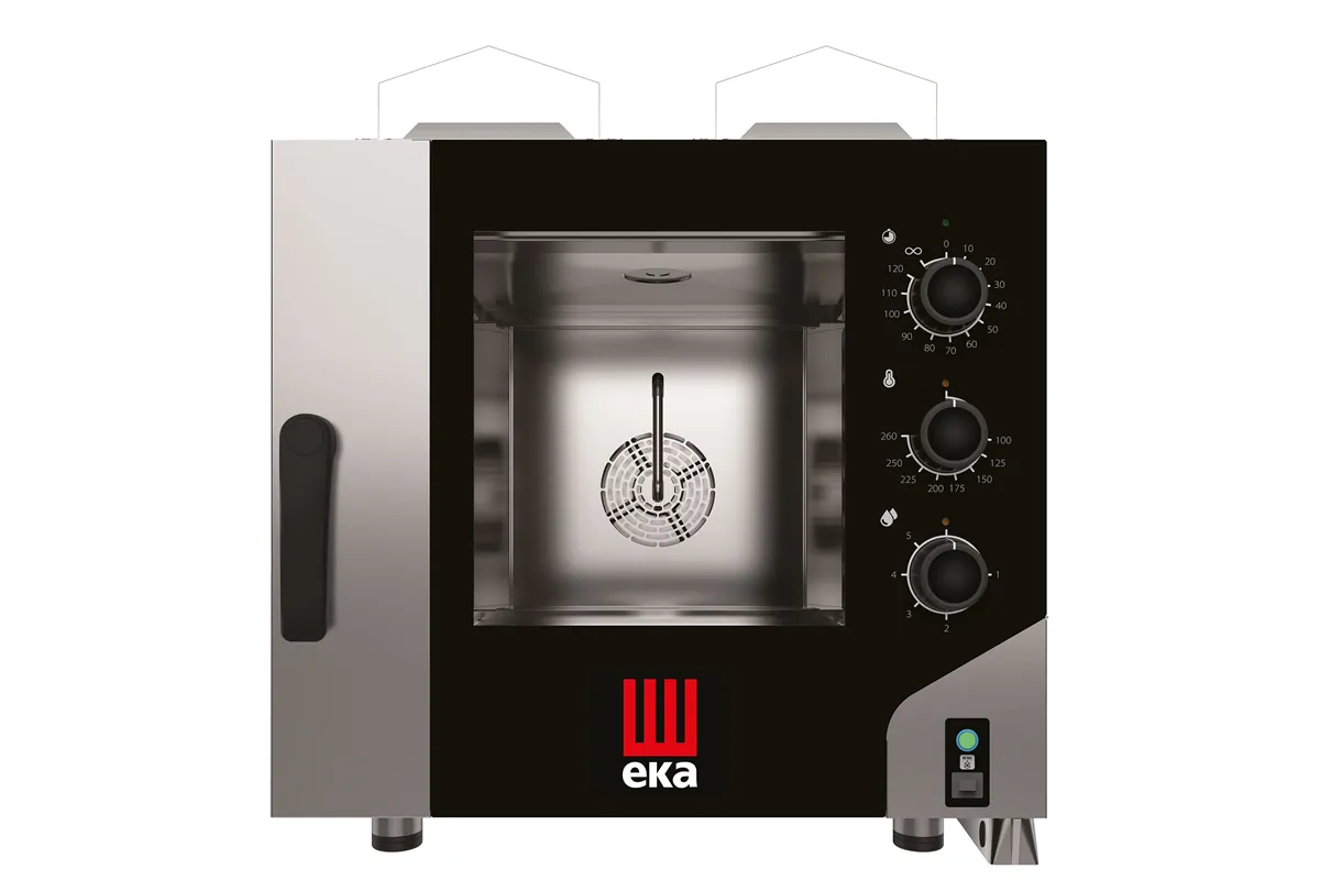 Piec konwekcyjno-parowy Millennial Smart Gastro, 5xGN1/1 gazowy, 230V/300W, 9300kW, 730x855x801mm Tecnoeka MKF511GS