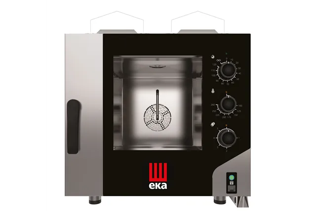 Piec konwekcyjno-parowy Millennial Smart Gastro, 5xGN1/1 gazowy, 230V/300W, 9300kW, 730x855x801mm Tecnoeka MKF511GS