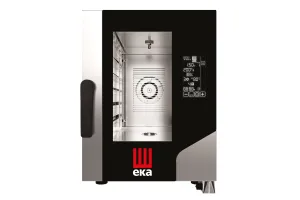 Piec konwekcyjno-parowy Millennial Black Mask Gastro Compact 6×GN 1/1 – elektryczny 400V/7800W 500x930x700mm Tecnoeka MKF611CBM