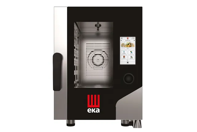 Piec konwekcyjno-parowy Millennial Touch Screen Gastro Compact 6×GN 2/3 elektryczny 400V/5200W 500x750x700mm Tecnoeka MKF623CTS