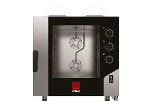 Piec konwekcyjno-parowy Millennial Smart Bakery, 6× 600×400 mm gazowy, 230V/500W, 13,5kW, 850x1041x951mm Tecnoeka MKF664GS