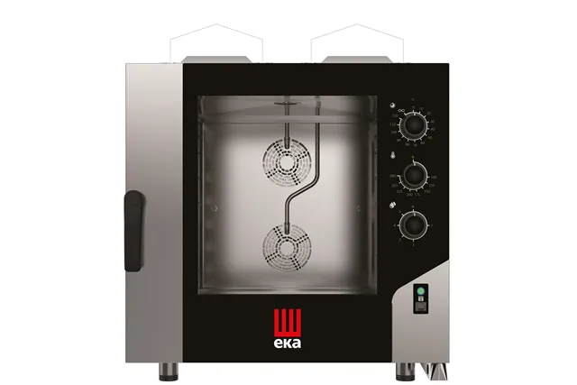 Piec konwekcyjno-parowy Millennial Smart Bakery, 6× 600×400 mm gazowy, 230V/500W, 13,5kW, 850x1041x951mm Tecnoeka MKF664GS