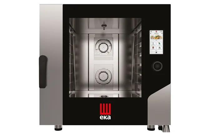 Piec konwekcyjno-parowy Millennial Touch Screen mycie 6×600×400 elektryczny 400V/11400W 850x1035x850 Tecnoeka MKF664TS