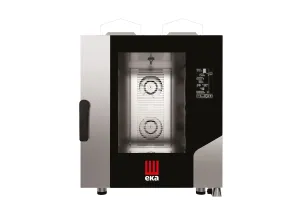 Piec konwekcyjno-parowy Millennial Black Mask Gastro, 7×GN1/1 gazowy, 230V/500W, 13500kW, 730x849x951mm Tecnoeka MKF711GBM
