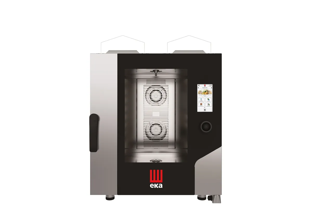 Piec konwekcyjno-parowy Millennial Touch Screen Gastro mycie 7×GN1/1 gazowy 230V/500W 13500kW 730x850x950 Tecnoeka MKF711GTS