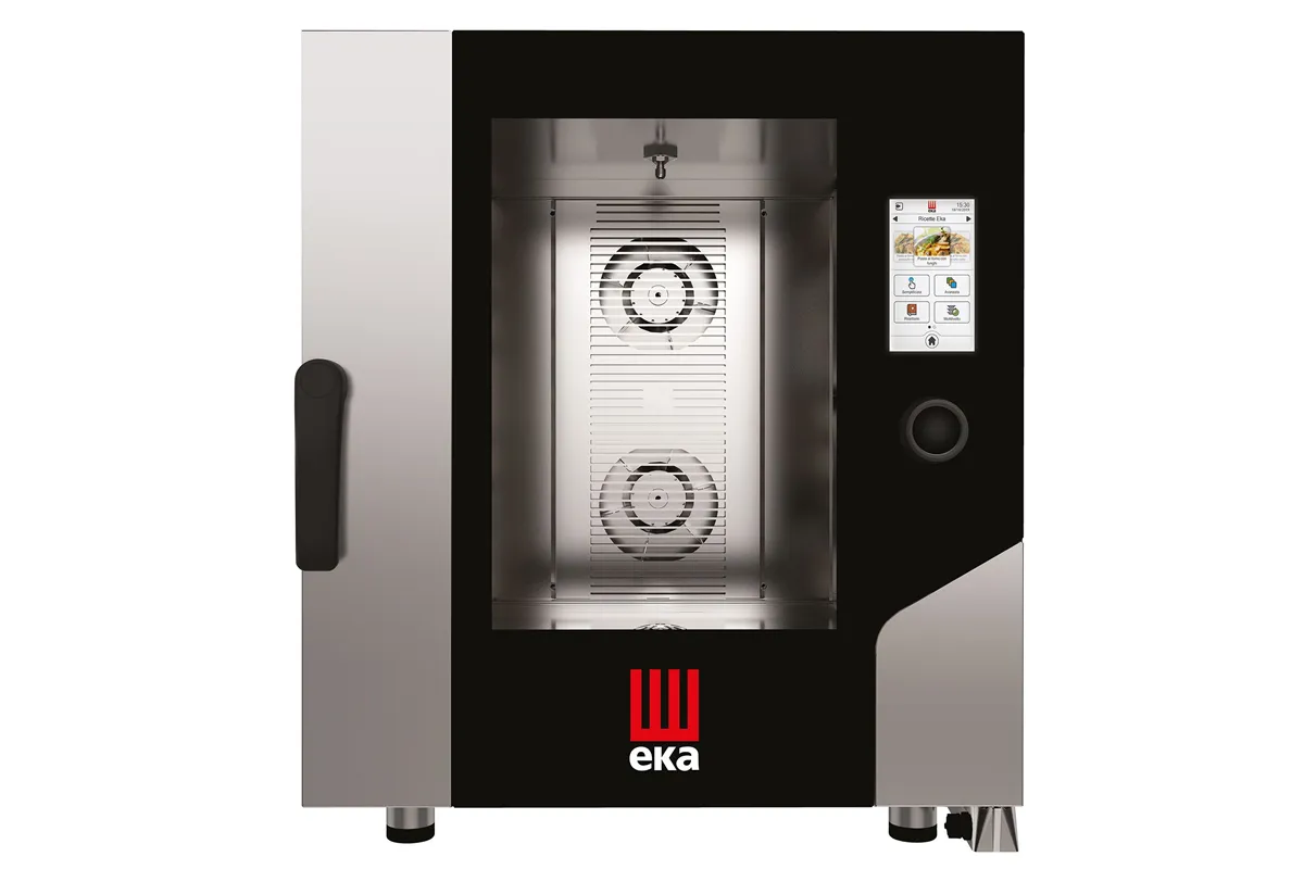 Piec konwekcyjno-parowy bojlerowy Millenial Touch Screen 7xGN1/1 elektryczny mycie 400V/15000W 730x849x850 Tecnoeka MKF711VTS