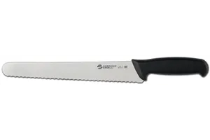 Nóż do ciast Supra, skośne, ząbkowane ostrze, 410mm Ambrogio Sanelli S362.026