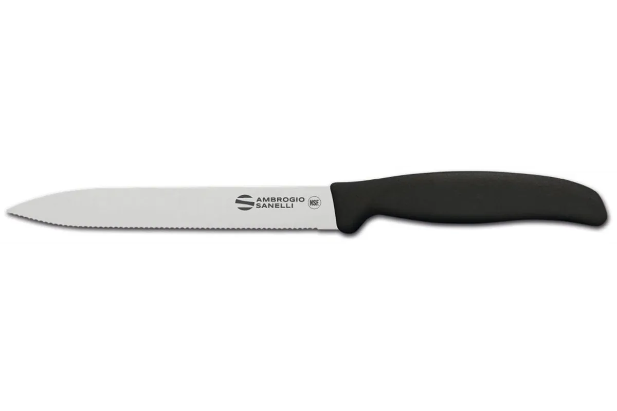 Nóż uniwersalny Supra, ząbkowane ostrze, 260mm Ambrogio Sanelli S690.014