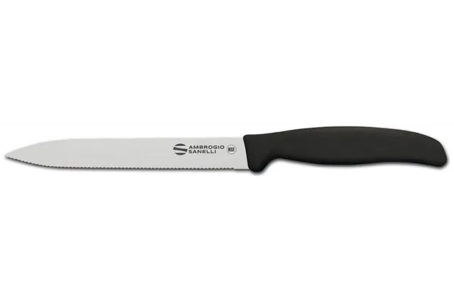 Nóż uniwersalny Supra, ząbkowane ostrze, 260mm Ambrogio Sanelli S690.014