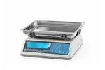 Waga kalkulacyjna LCD z legalizacją, seria EGE, głęboka szalka, 30 kg, 355x330x155mm TEM TEM030C-PZR