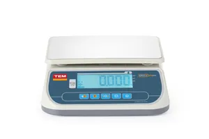 Waga sklepowa LCD z legalizacją, seria SRP+, 30 kg, 295x320x120mm TEM TSRP+LCD30T-D