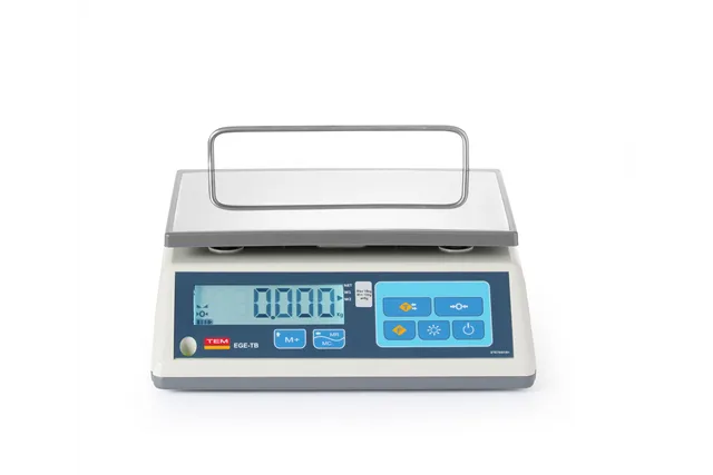 Waga Sklepowa LCD z legalizacją, seria EGE, 15 kg, 325x320x160mm TEM TTB015-O