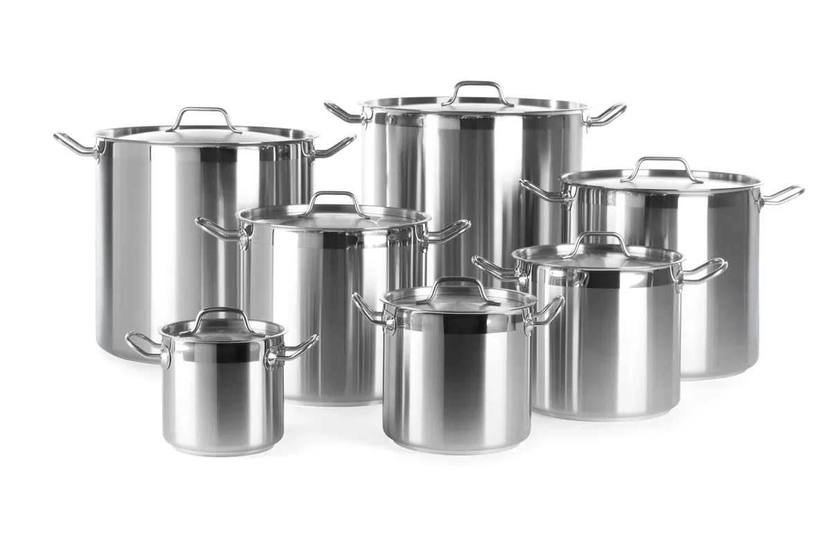 Garnek wysoki z pokrywką, Profi Line, 3L, ⌀160x150mm HENDI 832004