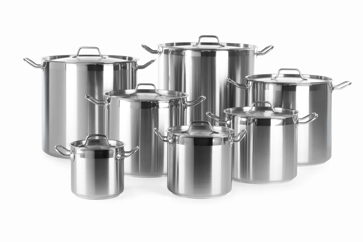 Garnek wysoki z pokrywką, Profi Line, 3L, ⌀160x150mm HENDI 832004