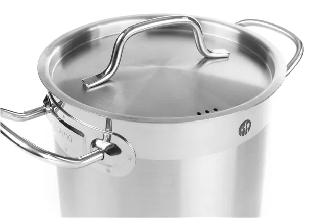 Garnek wysoki z pokrywką, Profi Line, 3L, ⌀160x150mm HENDI 832004