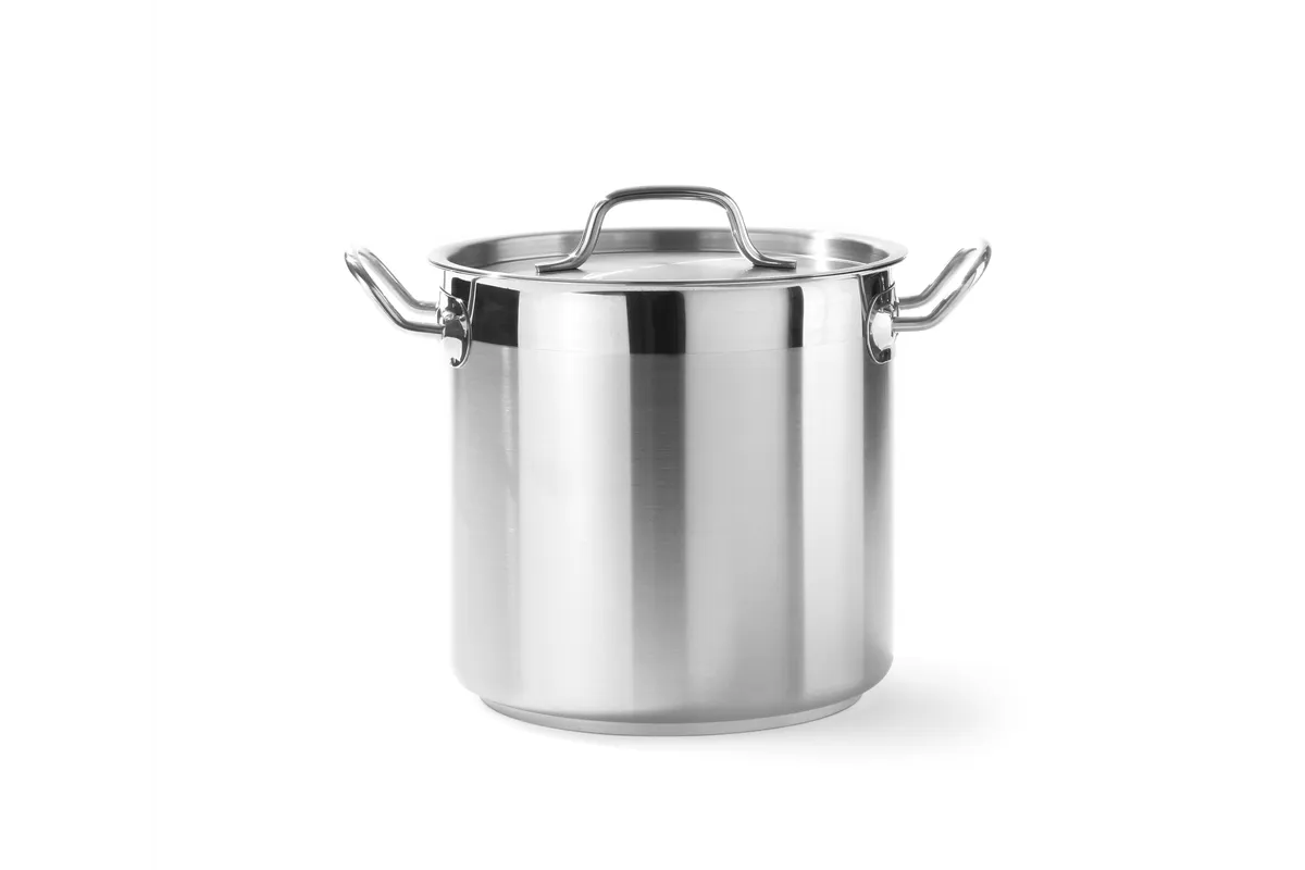 Garnek wysoki z pokrywką, Profi Line, 5,9L, ⌀200x190mm HENDI 832202