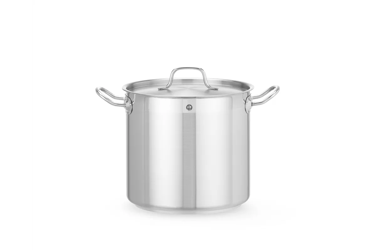 Garnek wysoki z pokrywką, Profi Line, 9,8L, ⌀240x220mm HENDI 832400