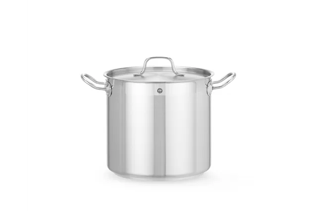 Garnek wysoki z pokrywką, Profi Line, 9,8L, ⌀240x220mm HENDI 832400