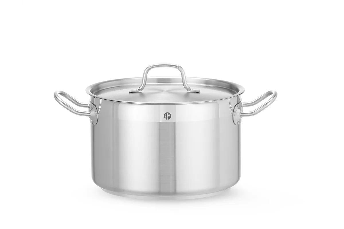 Garnek średni z pokrywką, Profi Line, 6,7L, ⌀240x150mm HENDI 831403