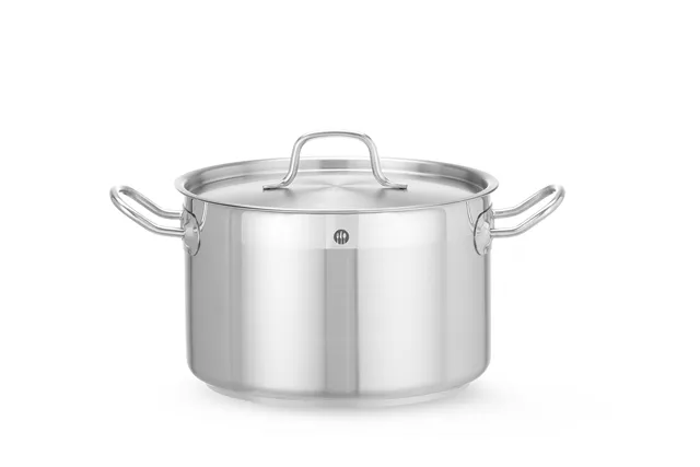 Garnek średni z pokrywką, Profi Line, 6,7L, ⌀240x150mm HENDI 831403