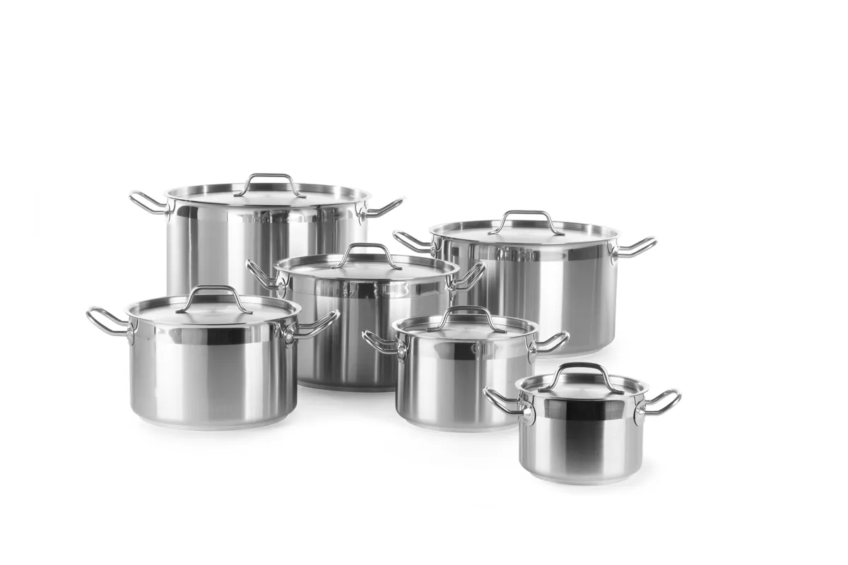 Garnek średni z pokrywką, Profi Line, 23,2L, ⌀360x320mm HENDI 831700