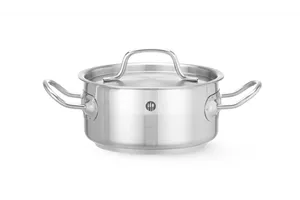 Garnek niski z pokrywką, Profi Line, 1,5L, ⌀160x75mm HENDI 830000