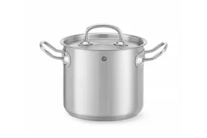 Garnek wysoki z pokrywką, Kitchen Line, 2,8L, ⌀160x140mm HENDI 837108