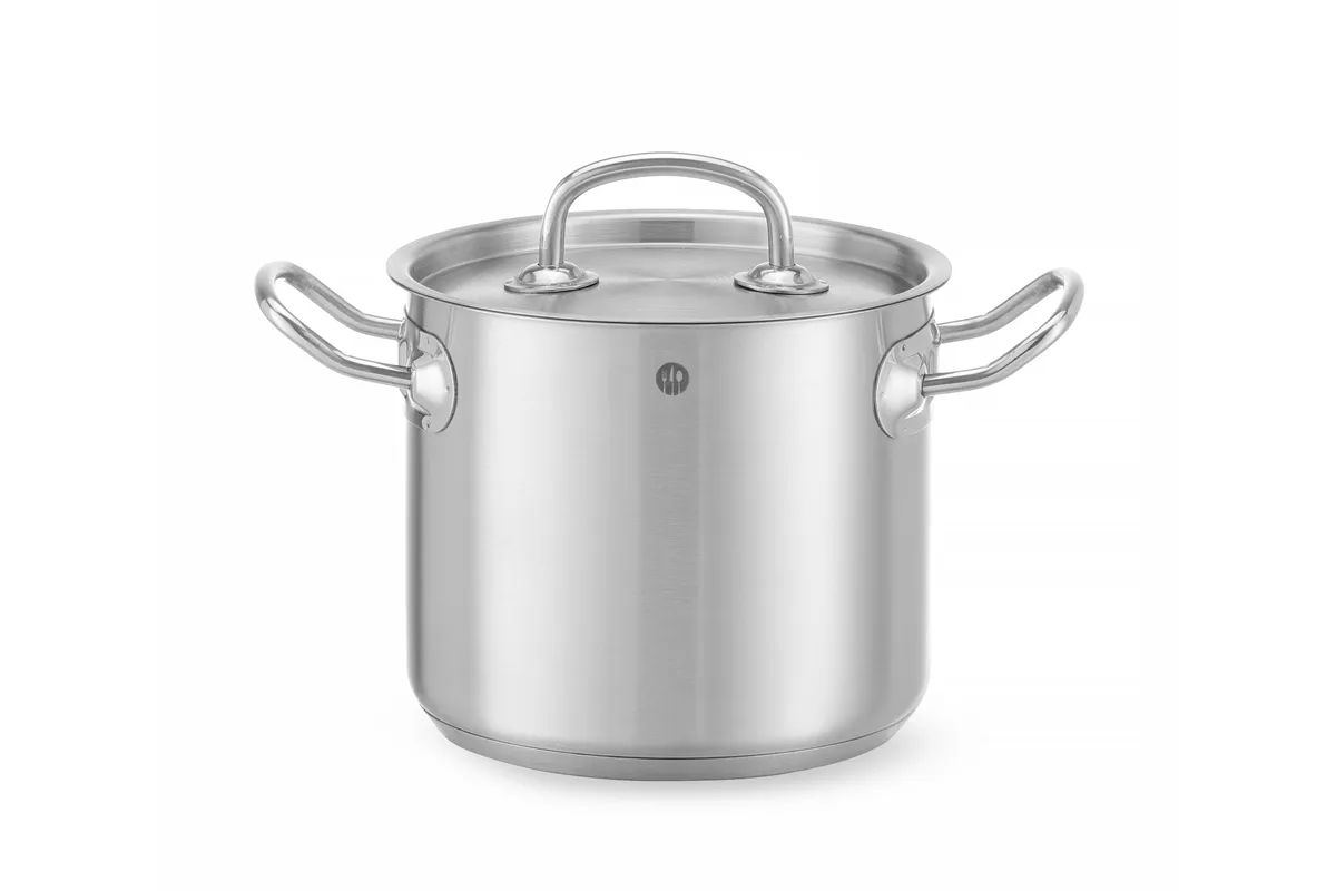 Garnek wysoki z pokrywką, Kitchen Line, 2,8L, ⌀160x140mm HENDI 837108
