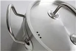Garnek wysoki z pokrywką, Kitchen Line, 2,8L, ⌀160x140mm HENDI 837108