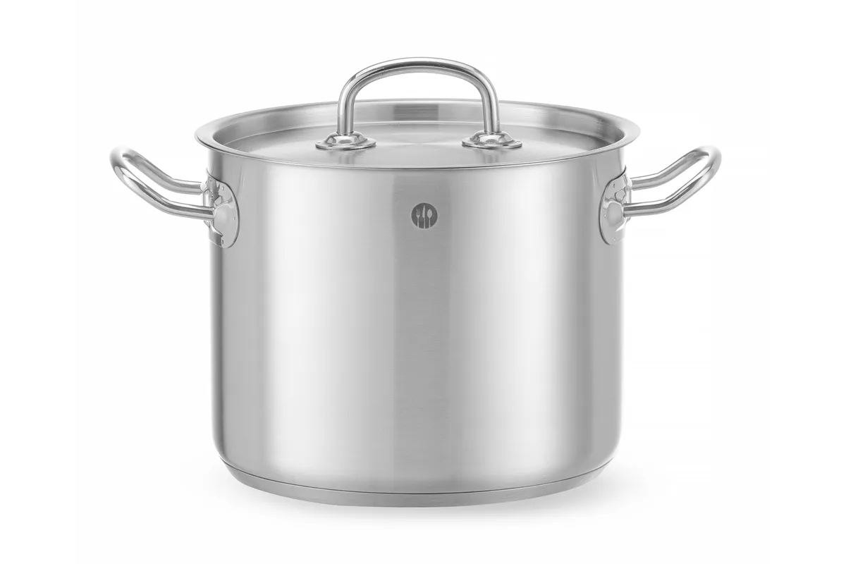 Garnek wysoki z pokrywką, Kitchen Line, 5L, ⌀200x160mm HENDI 837207