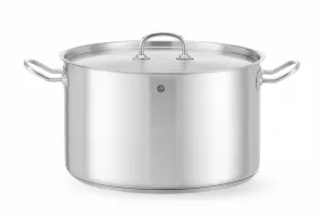 Garnek średni z pokrywką, Kitchen Line, 15L, ⌀320x190mm HENDI 836507