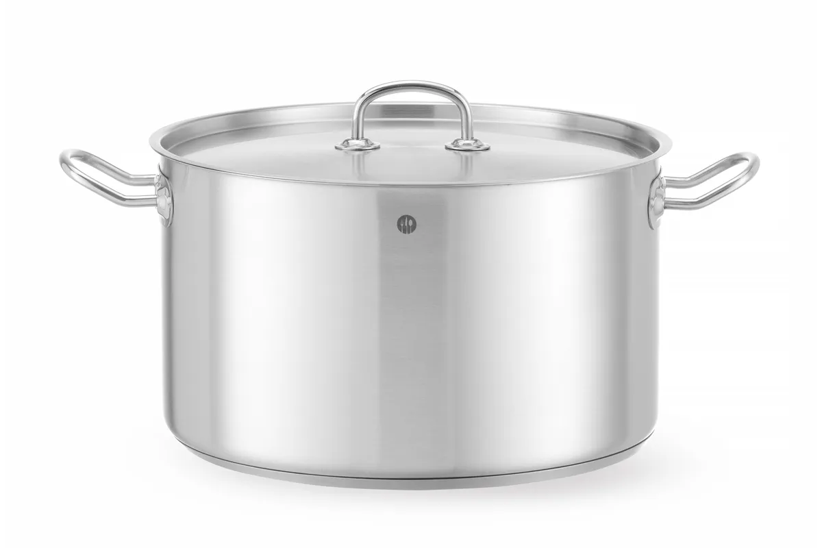 Garnek średni z pokrywką, Kitchen Line, 15L, ⌀320x190mm HENDI 836507