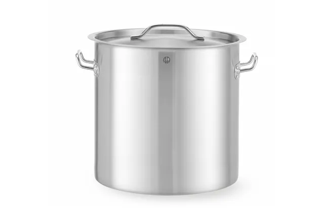 Garnek wysoki z pokrywką, Budget Line, 25L, ⌀345x350mm HENDI 834206