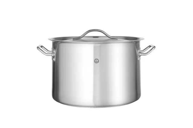Garnek średni z pokrywką, Budget Line, 14L, ⌀300x200mm HENDI 832837
