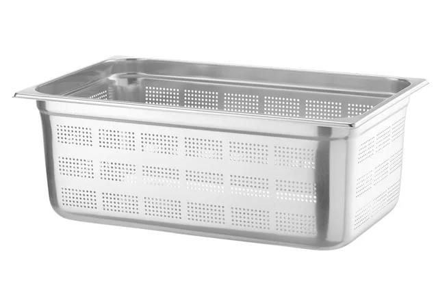 Pojemnik GN 1/1 – perforowany, Profi Line, GN 1/1, 28L, 200mm HENDI 802205
