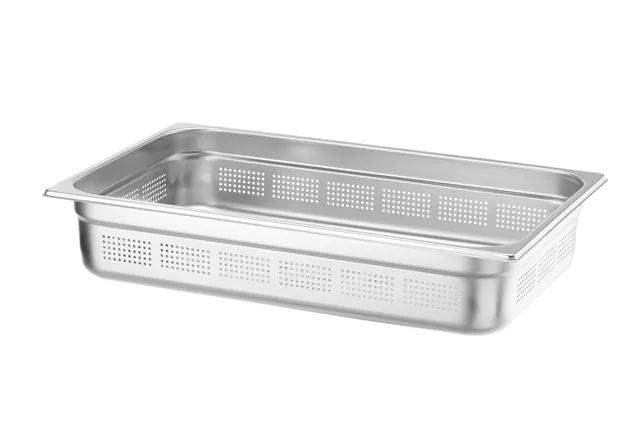 Pojemnik GN 1/1 – perforowany, Profi Line, GN 1/1, 14L, 100mm HENDI 802229