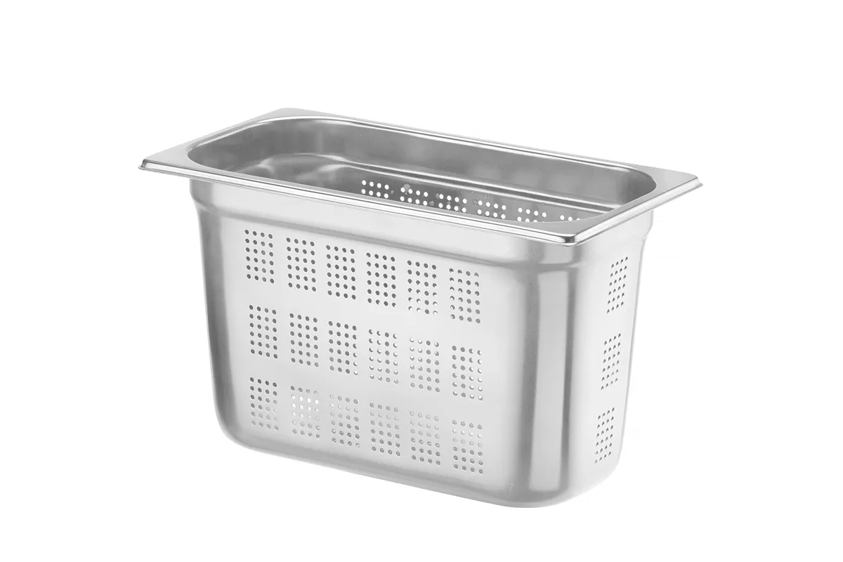 Pojemnik GN 1/3 – perforowany, Profi Line, GN 1/3, 7,8L, 200mm HENDI 802502
