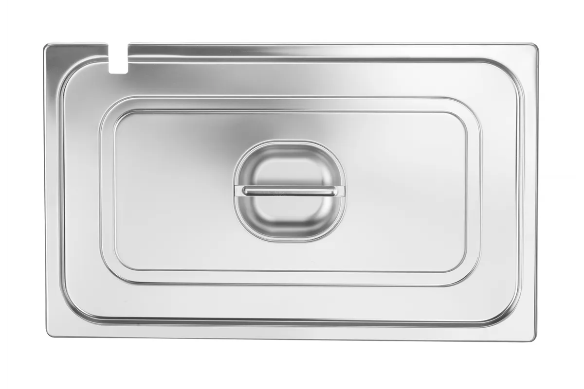 Pokrywka do pojemników GN z wycięciem na chochlę, Profi Line, GN 1/1, 530x325mm HENDI 805107