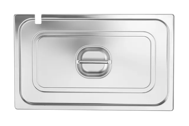 Pokrywka do pojemników GN z wycięciem na chochlę, Profi Line, GN 1/1, 530x325mm HENDI 805107