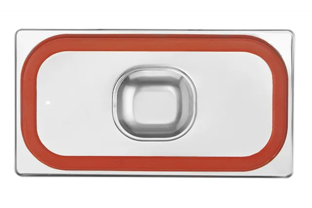 Pokrywka do pojemników GN z uszczelką silikonową, Profi Line, GN 1/3, 325x176mm HENDI 802632