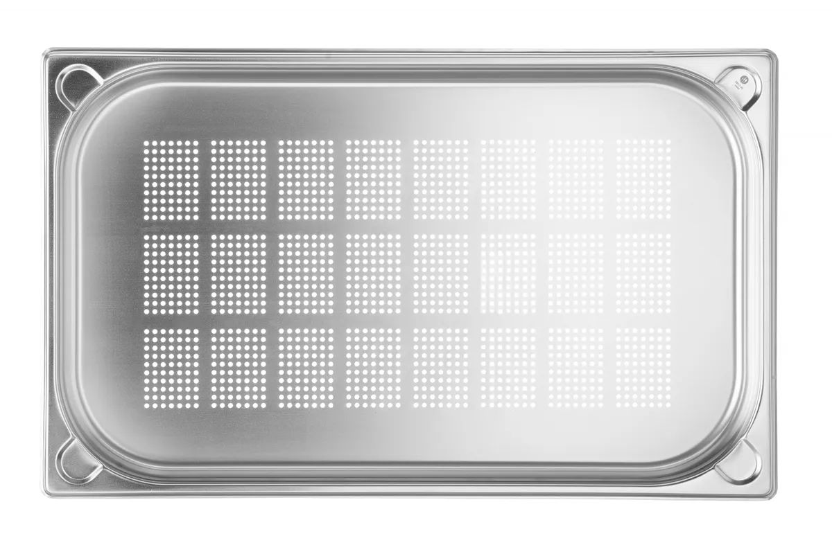 Pojemnik GN 1/1 – perforowany, Kitchen Line, GN 1/1, 5L, 40mm HENDI 807118
