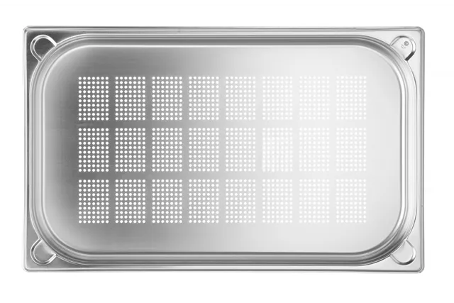Pojemnik GN 1/1 – perforowany, Kitchen Line, GN 1/1, 5L, 40mm HENDI 807118