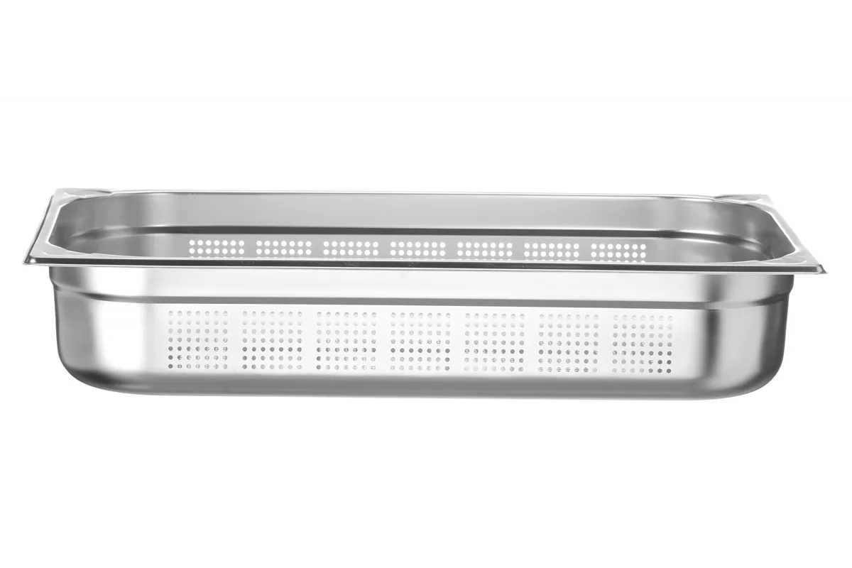 Pojemnik GN 1/1 – perforowany, Kitchen Line, GN 1/1, 14L, 100mm HENDI 807132