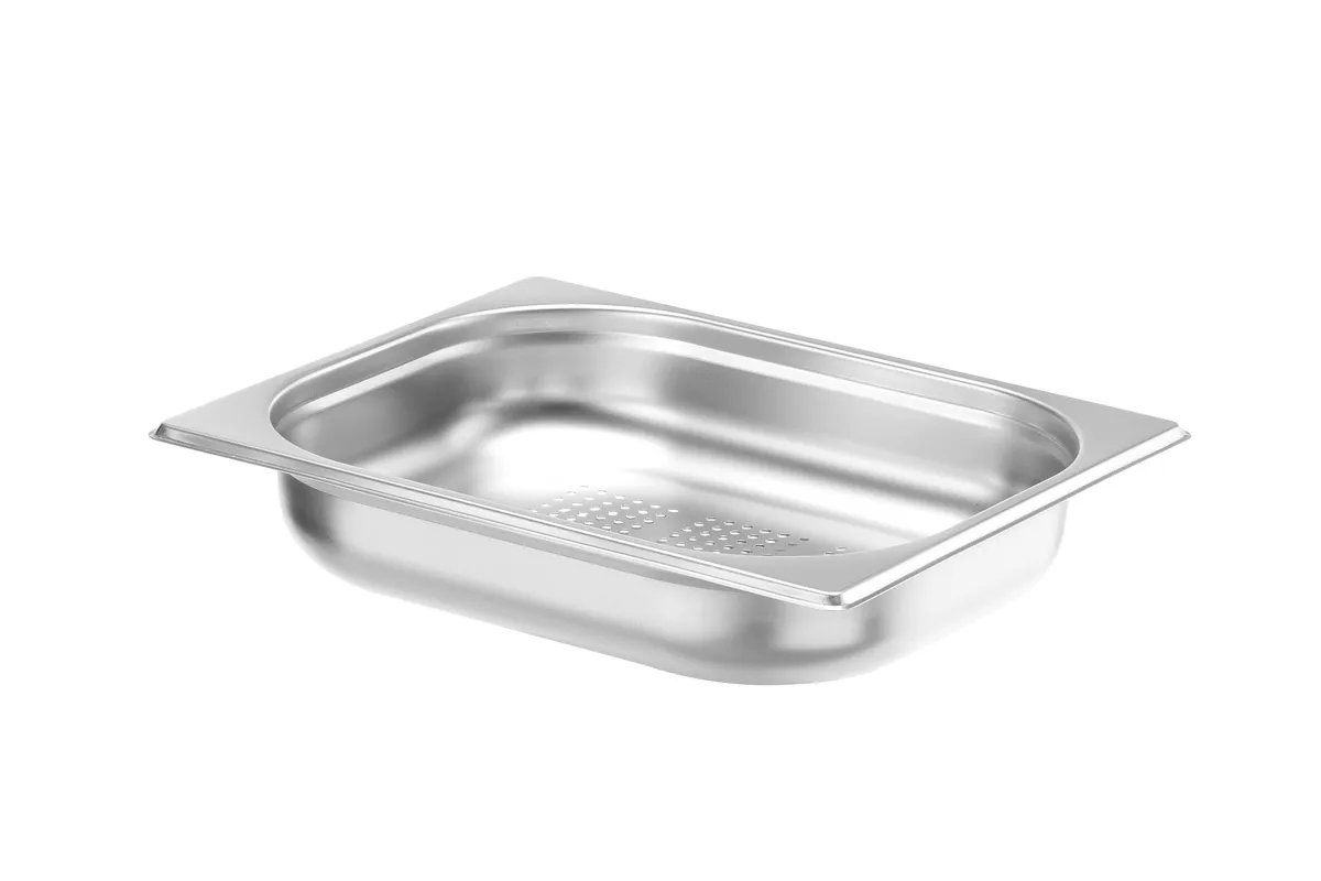 Pojemnik GN 1/2 – perforowany, Kitchen Line, GN 1/2, 4L, 65mm HENDI 807323